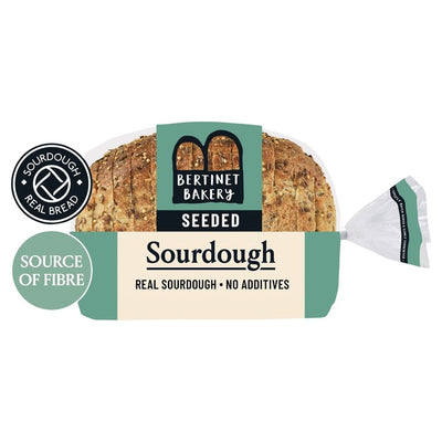 Bertinet Bakery Seeded Sourdough Brød 550g
