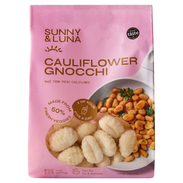 Sunny & Luna cauliflower gnocchi 350g (British brand)