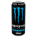 Monster Energy Absolutely Zero Sugar 500ml can, imported from the UK