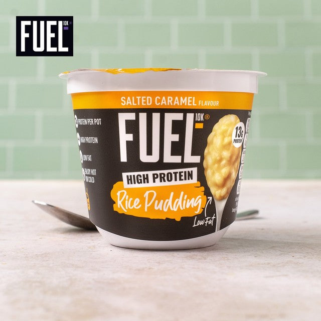 FUEL10K salted caramel rice pudding 210g, UK version