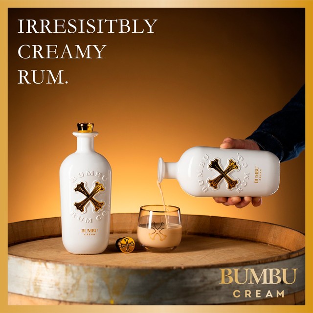 Bumbu rum cream liqueur 70cl - British product