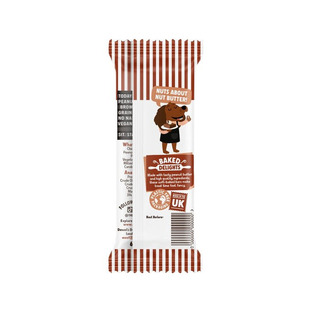 Denzel's Peanut Butter Brownie soft-baked dog treats 60g - British product