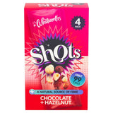 Whitworths Chocolate Hazelnut snack bar 4 x 25g (British brand)