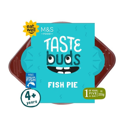 M&S Taste Buds Pastel de Pescado con Jugosos Guisantes 260g