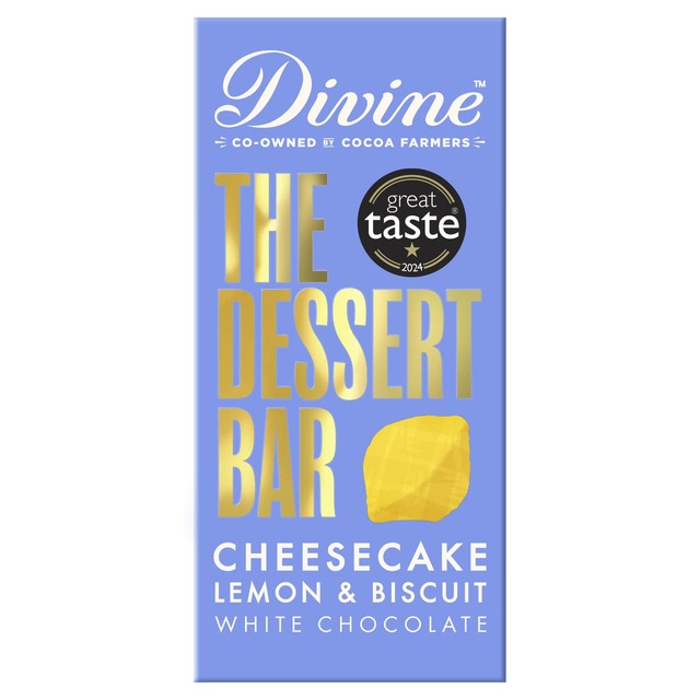 Divine Dessert Bar White Chocolate Cheesecake 180g - British product