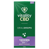 Vitality CBD Berry Oral Drops 30ml (British brand)