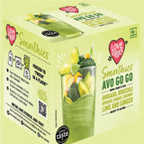 Love Smoothie avocado, mango spinach and coconut smoothie mix 4 x 120g, UK version