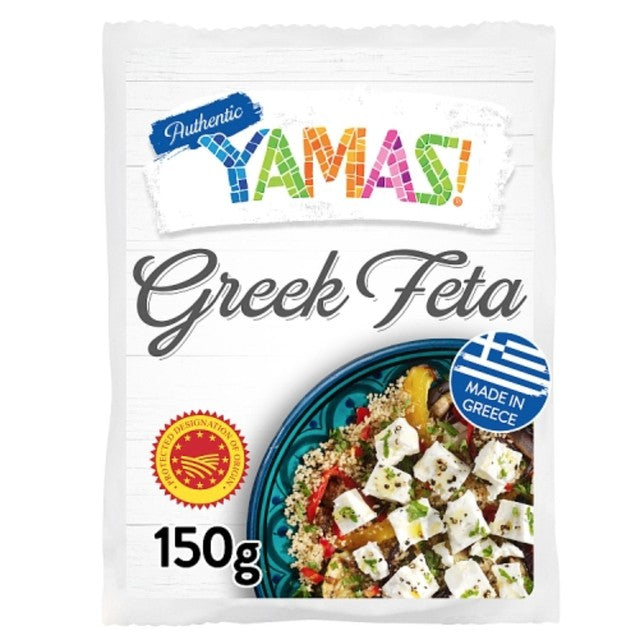 YAMAS! Feta traditional Greek cheese (British brand)