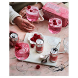 Fever-Tree light rhubarb & raspberry tonic water 8 x 150ml cans - British product