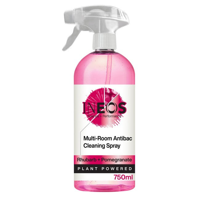 INEOS Antibac Multi-Room Spray Rhubarb and Pomegranate 750ml, UK version