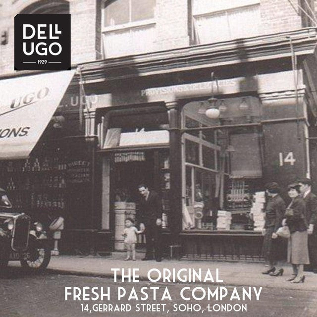 Dell'Ugo tomato mozzarella tortelloni pasta, UK version