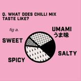 Honest Umami chilli salt MSG tub 100g, UK version