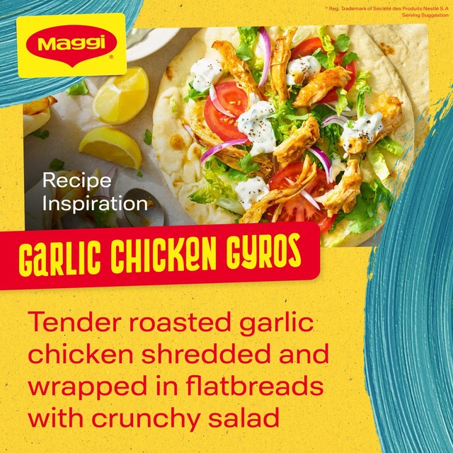 Maggi Chicken Garlic seasoning mix 30g, imported from the UK