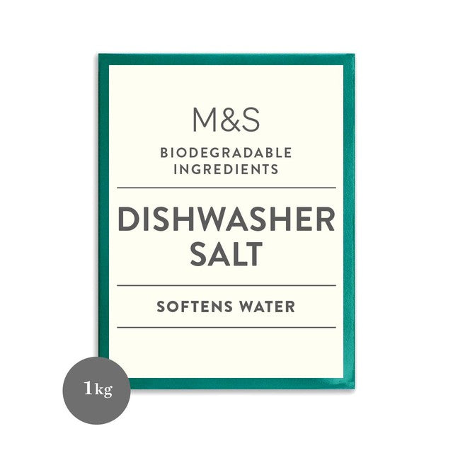 M&S dishwasher salt 1kg, imported from the UK