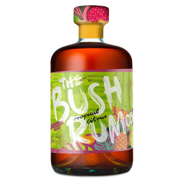 The Bush Rum Co. Tropical Citrus Spiced Rum 70cl (British brand)