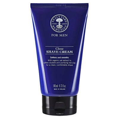 M&S Neal's Yard Remedies Men's Close Shave Cream 140ml- Buy online at McGrocer