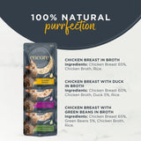 Encore cat broth pouches chicken selection 5x50g - British product