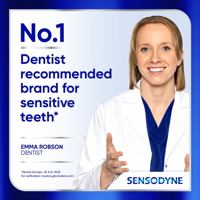 Sensodyne Clinical Repair Active White toothpaste 75ml (British brand)