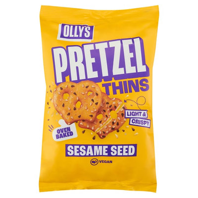 Olly's Olives Brezel-Chips Mehrkorn-Sesam-Brezel-Snack 140g