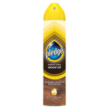 Pledge wood polish aerosol Amber & Argan 250ml, imported from the UK