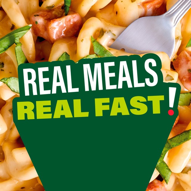Dolmio fusilli carbonara microwave ready meal 250g - British product