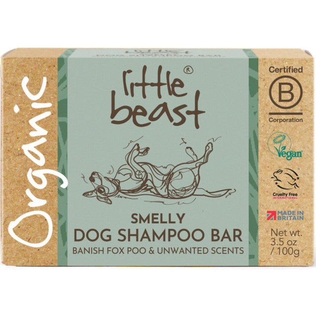 Little Beast dog shampoo bar 100g, UK version