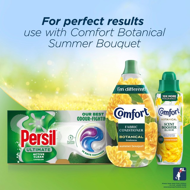 Persil Ultimate Active Clean Waschmittelkapseln 33 Kapseln, importiert aus Großbritannien