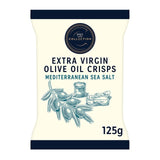 M&S olive oil crisps with sea salt 125g, imported from the UK