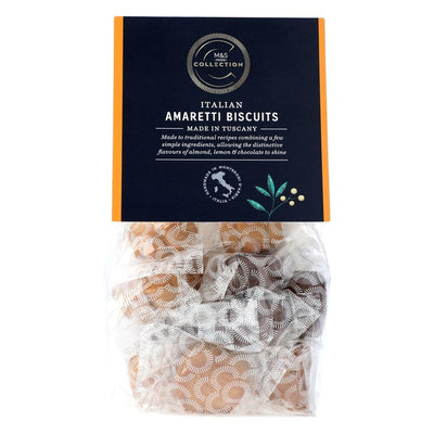 M&S M&S Italian Amaretti Almond Biscuits 220g- Buy online at McGrocer