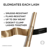 L'Oreal Paris mascara Black, UK version