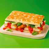 Deli Kitchen Focaccia sliced flatbreads 4 x 75g - British product