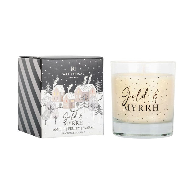 Wax Lyrical Gold & Myrrh candle (British brand)