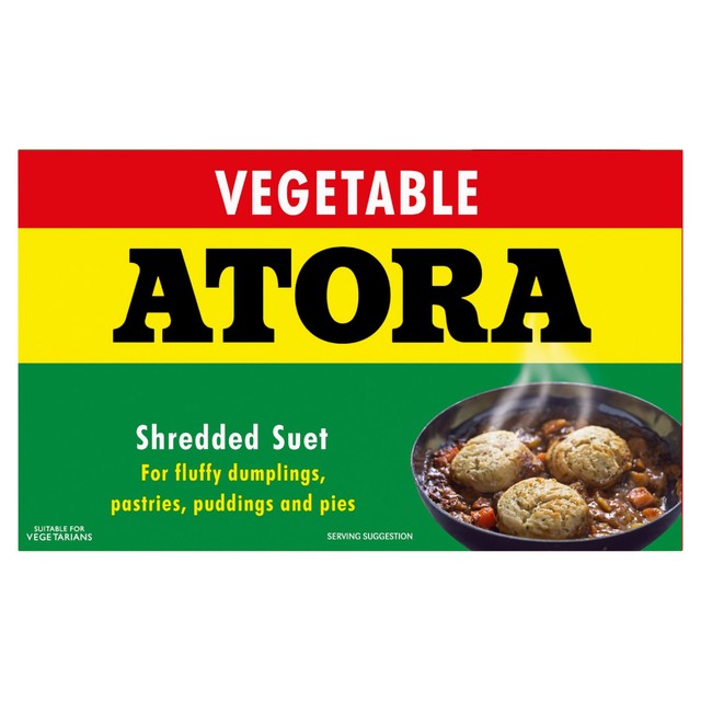 Atora Shredded Vegetable Suet 200g - British product