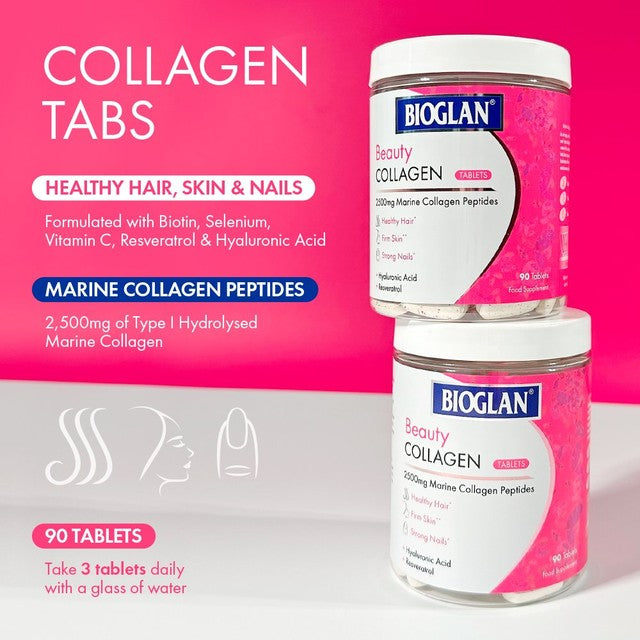Bioglan beauty collagen tablets 90 tablets - British product