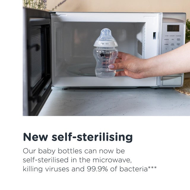 Tommee Tippee Natural Start baby bottle starter kit (British brand)