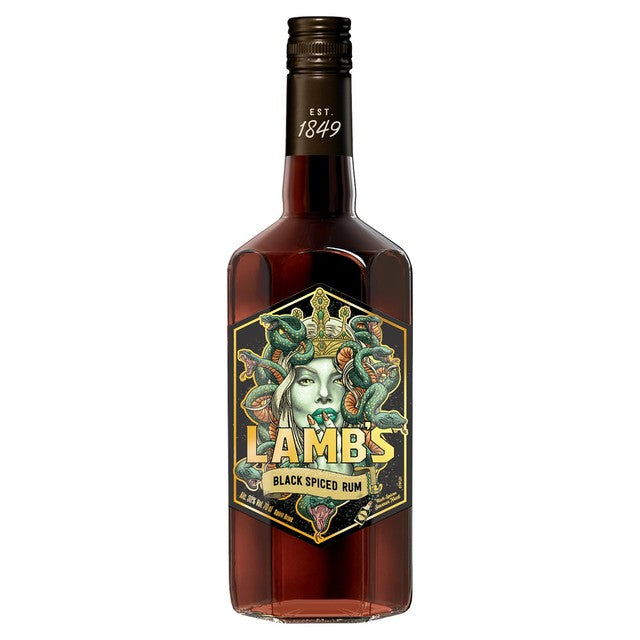 Lamb's Black Spiced Rum 70cl, UK version