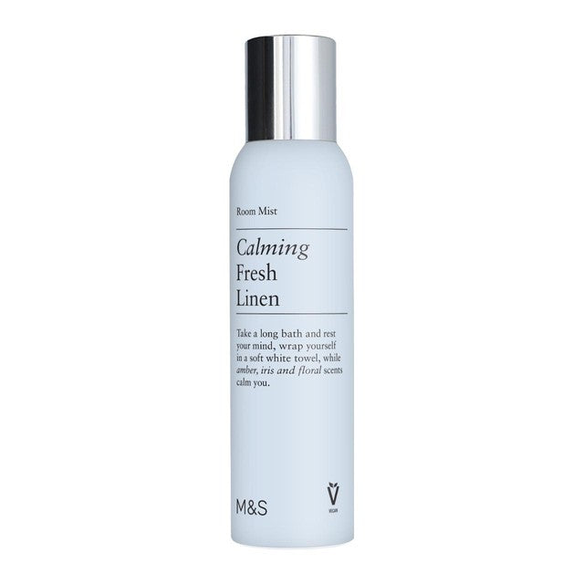 M&S Fresh Linen room mist 150ml, imported from the UK
