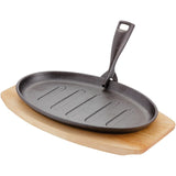 Judge Sizzle and Serve cast iron platter 26 x 17cm, imported from the UK
