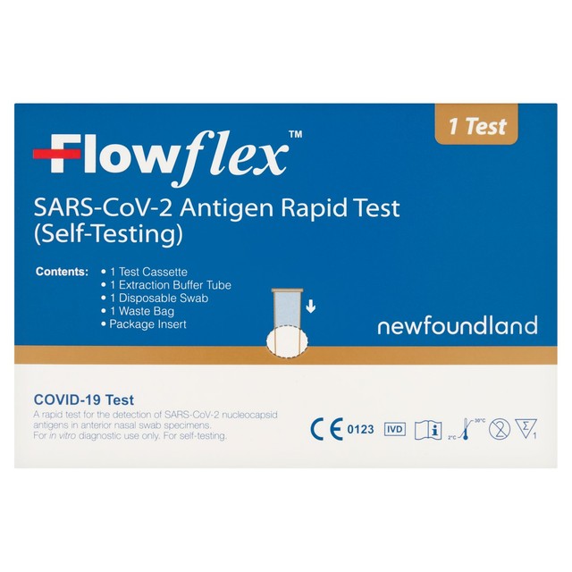 Flowflex COVID-19 antigen rapid test - British product