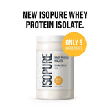 Isopure vanilla whey protein isolate powder 450g, UK version