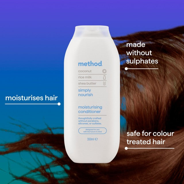 Method Simply Nourish travel hair conditioner (British brand)