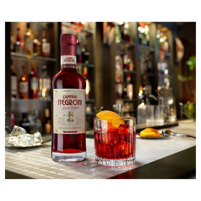 Campari Negroni ready to drink cocktail 50cl - British product
