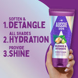 Aussie SOS Blonde & Hydrate hair conditioner 200ml - British product