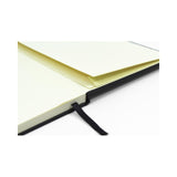 Sinclairs Silvine A5 Executive Soft Feel Notebook Black cover (British brand)