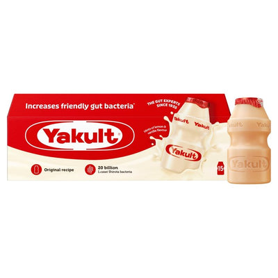 Yakult Original Vanilje Sitron Probiotisk Drikk 15 x 65ml