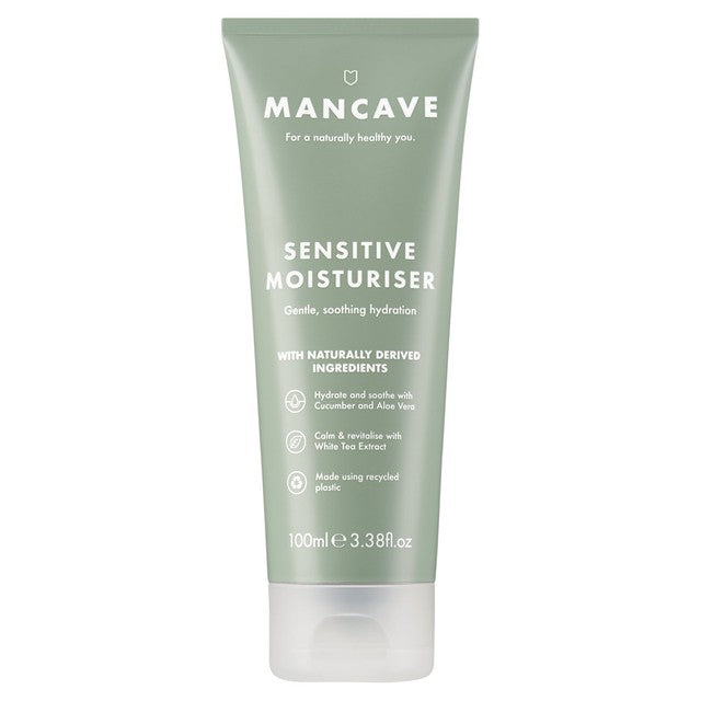 ManCave Sensitive Moisturiser face cream - British product