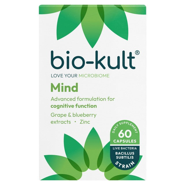 Bio-Kult Mind probiotic supplement capsules 60 pack - British product