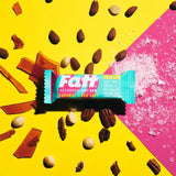 Fatt caramel nut bar sea salt ketogenic 30g - British product