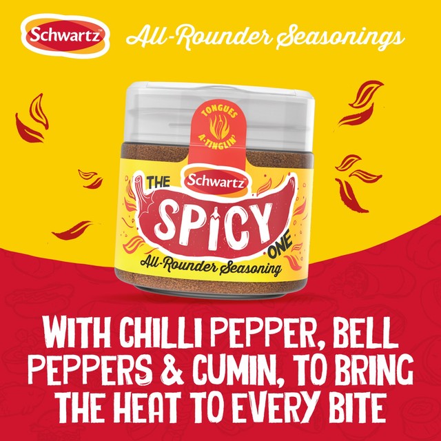 Schwartz All Rounder Spicy Seasoning 100g (British brand)