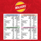 Walkers Classic Variety crisps multipack with 12 packs (British brand)